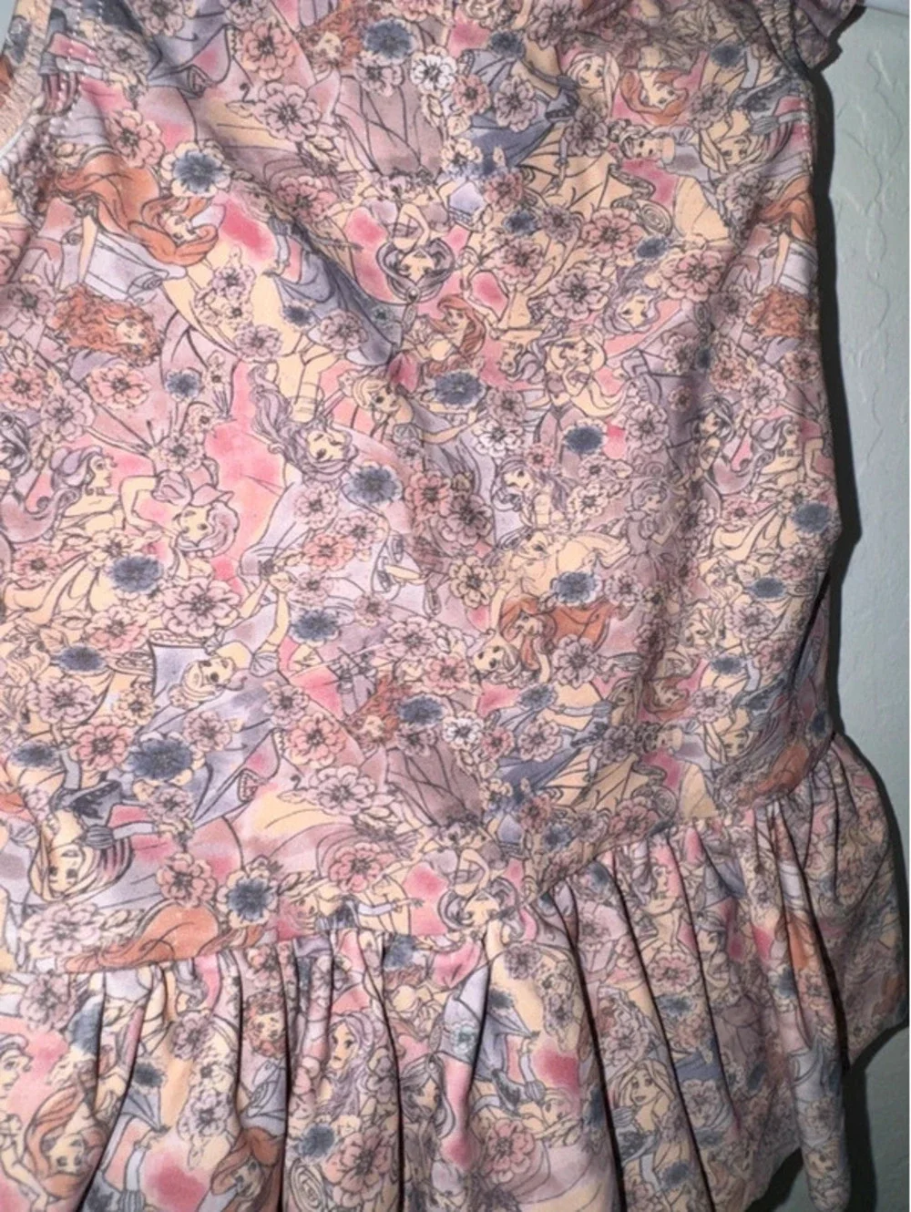Wheat x Disney 3 Y twirl princess swim suit